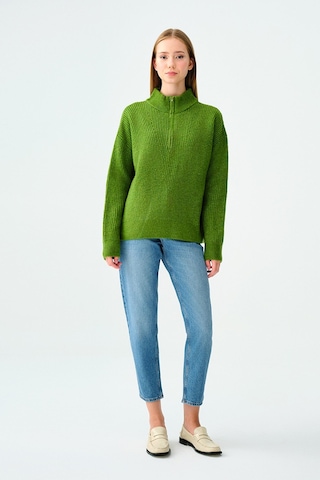Loft Mom Stella Kadın Pantolon Lf2037084 Mavi