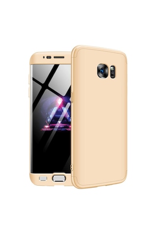 Samsung Galaxy Uyumlu S7 Edge Kilif 3 Parçali 360 Tam Korumali Gkk Kapak 393154175