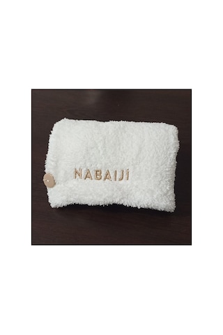 Nabaiji Mikrofiber Saç Havlusu Beyaz
