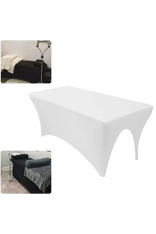 Dolıty Yatak Örtüsü Profesyonel Kirpik Uzatma Masaj Beyaz