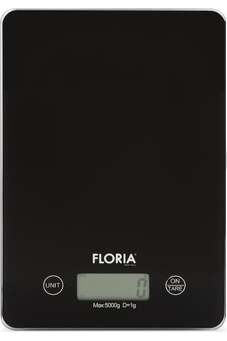 Zln1686 Dijital Mutfak Tartısı Hassas Ölçüm Lcd Ekran 5 Kg Kapasiteli Siyah