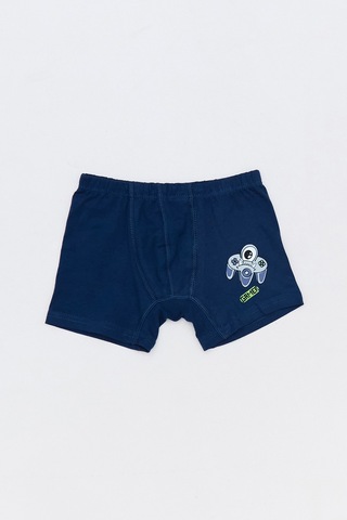 Fullamoda Canavar Baskılı Erkek Çocuk 3 Lü Boxer 23mıcg631193589-bej Bej