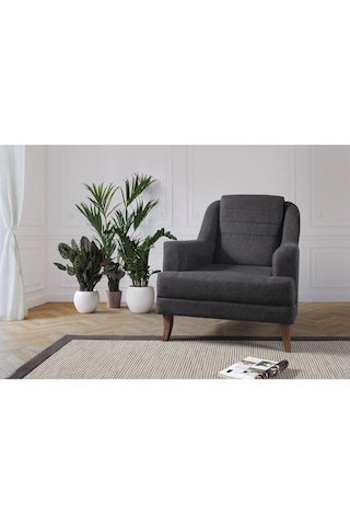 Madrid Berjer Keten Antrasit Antrasit