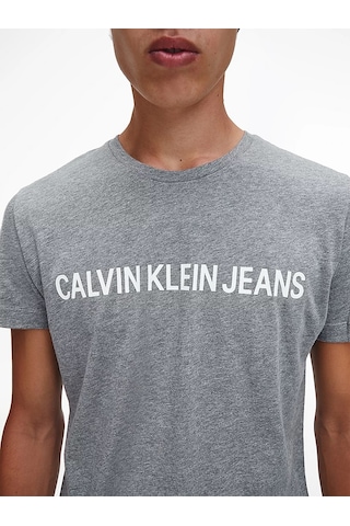 Calvin Klein Calvın Kleın Erkek T-shırt J30j307855-039 Gri