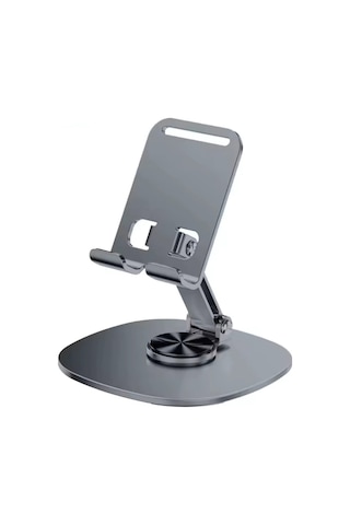Ayarlanabilir Metal Telefon Tablet Standı Masaüstü Katlanabilir Tutucu Ergonomik Ve Dayanıklı
