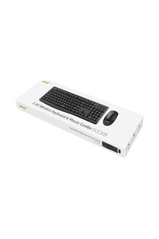 Acer Occ309 Bk Kablosuz Klavye+ Mouse Set Optik