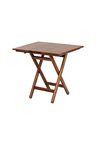 Atina 60X80 Katlanabilir Ahşap Bahçe Balkon Masası