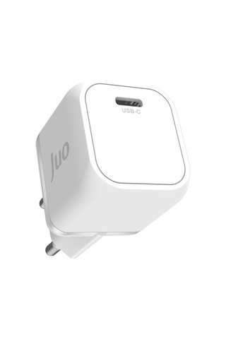 Juo 20W GaN USB-C iPhone & iPad & Android Uyumlu PD QC4.0 Type-C Hızlı Şarj Cihazı Beyaz
