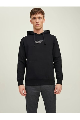 Jack & Jones 12216335 Premium Jprbluarchie Sweat Hood Noos Erkek Sweatshirt 001