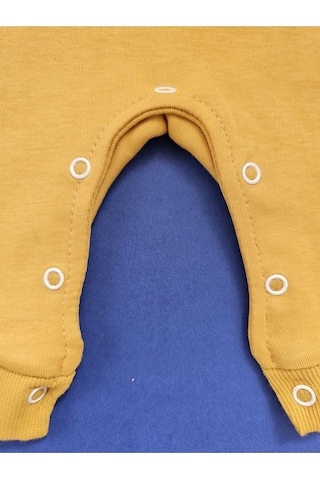 Babasının Aslanı Mevsimlik Tulum 3-9 Ay Hardal