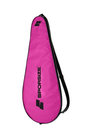 Tennis Racket Cover Tenis Raketi Kılıfı Çantası Lacivert Sadece Kılıf - Pembe