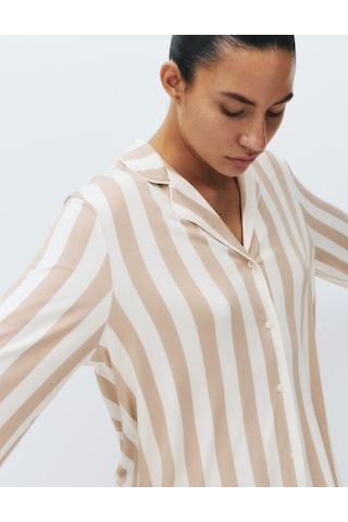 Marks & Spencer Soft Touch Desenli Pijama Takımı T37004631F Çok Renkli