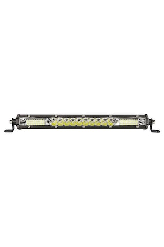 Jeehugo 12 İnç Led Araç Farı 12v-24v Su Geçirmez Ip67 Ateşli Işık Çubuğu, 9000-45000 Lumens, Atv/suv/kamyon İçin Dayanıklı Alüminyum Gövde