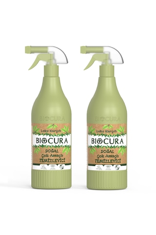 Biocura Doğal Sertifikalı Leke Çıkarıcı Bitkisel İçerikli Çok Amaçlı Temizleyici 2 x 1 L