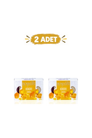 Rosemix - 695 - - Kükürt Sabunu Kutulu 90 Gr - 2 Adetlik - Shophnrl - Set Ürün Diğer