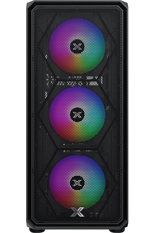 Xigmatek En46476, Duo X Odın Iı, 650w, Mesh Panel, Tempered Glass, Rgb, Atx Gamıng Kasa