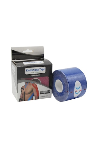 Kinesio Band Sporcu Bandı 5 CM x 5 M Lacivert