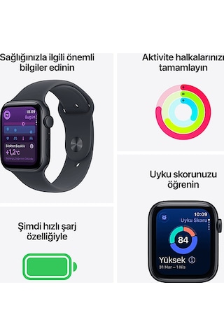 Apple Watch SE 3 Gps 40 MM MEH94TU/A Akıllı Saat (Distribütör Garantili)