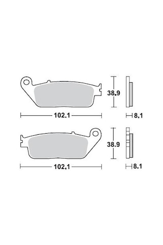 Honda Cbr R 250 Brakıng Ön Fren Balatası 2011 - 2013 716Cm55