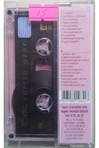 Plak Değildir Kaset Tir Zerrin Özer Ben Zerrin Özer Kaset