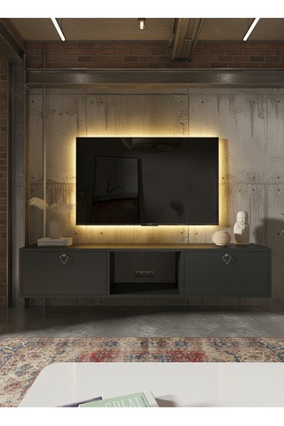 Resital Tv Ünitesi S1832-4 Antrasit Antrasit