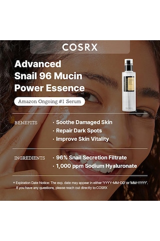 Cosrx Advanced Snail 96 Mucin Power Essence 100 ML