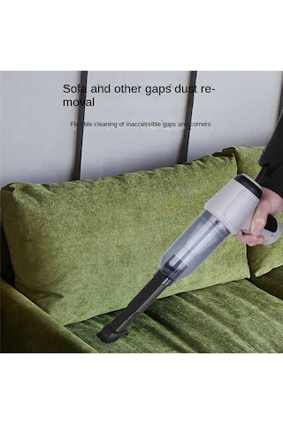 Crackedice 95000pa Araba Vakum Süpürgesi Gri