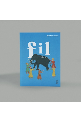 Ketebe Dükkan Defter No. 02 Fil Defteri Çok Renkli