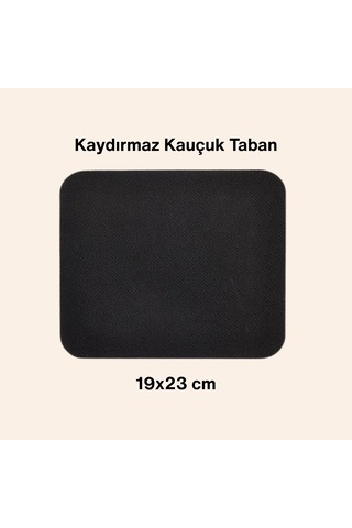 Tabloe Yavru Kedi Desenli Ergonomik Mouse Pad - 23x19 Cm 4mm Kalınlık - Kaydırmaz Tabanlı Kaliteli Fare Altlığı Mousepad Sarı