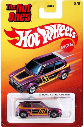 Hot Wheels Ultra Hot Ones Arabalar 73 Honda Cıvıc Custom Jkx47 Çok Renkli
