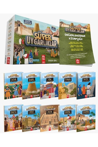 Süper Uygarlıklar Hikaye Seti - 10 Kitap Süper Uygarlıklar Hikaye Seti - 10 Kitap