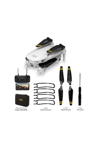 Corby CX017 Wifi Çift Kameralı Katlanabilir 1080P Drone