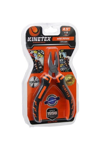 Mini Çelik Pense - 4.5 İnç - 115 Mm - Yaylı Dar Alan Bakım Aleti Montaj Gereci