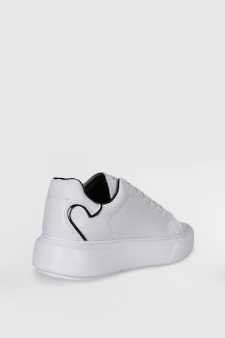 Lufian Amy Beyaz Kadın Sneaker Ayakkabı Beyaz