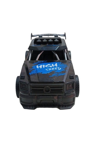 Sürtmeli Yarış Arabası - Siyah