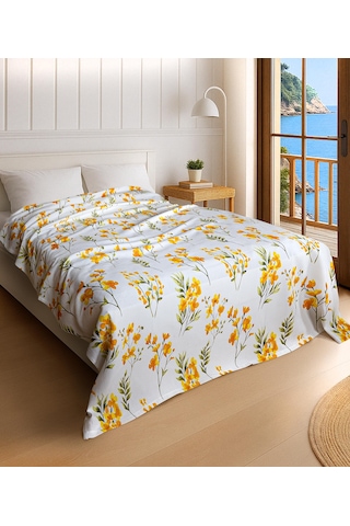 Menderes Home Cotton Collection Çift Kişilik Pike Daisy Diğer