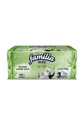 Familia Plus Natural Çek Al Mendil 150lı
