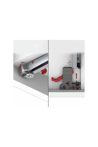 Samet Smart Slide Tek Açılım Frenli Ray 450 Mm (493072640)