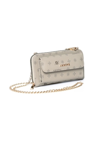 Armine 268 Kadın Omuz Kol Çantası ARMİNE-268-R9033 Vizon