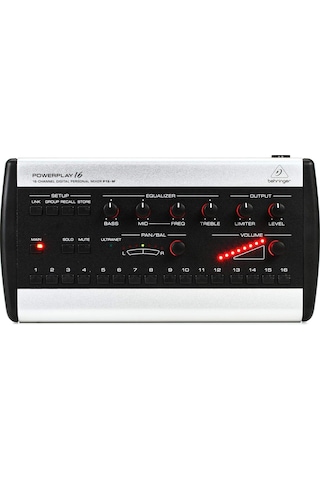 Behringer P16-m 16 Kanal Dijital Stereo Kişisel Mikser