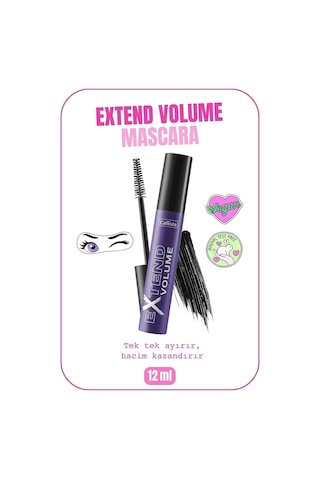 Callista Extend Volume Hacim Ve Uzunluk Etkili Maskara - Siyah