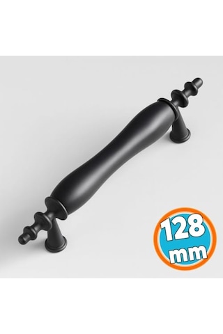 Porselen Siyah 128 Mm Kulpları Mobilya Mutfak Kulplar Dolabı Çekmece Kulbu Dolap Kapak Kulpu Çok Renkli