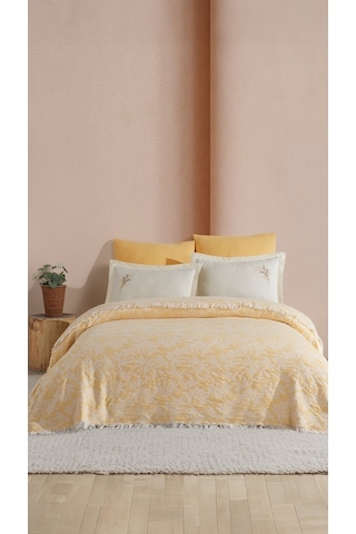 Elart Natural Series Tina Yatak Seti 6 Parça Sarı