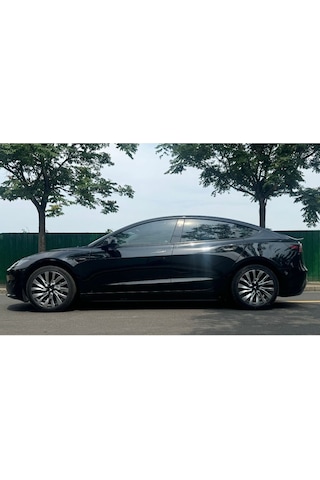Tesla Model 3 Soul Jant Kapağı - 18 İnç - Siyah Gümüş - 4 Adet Set