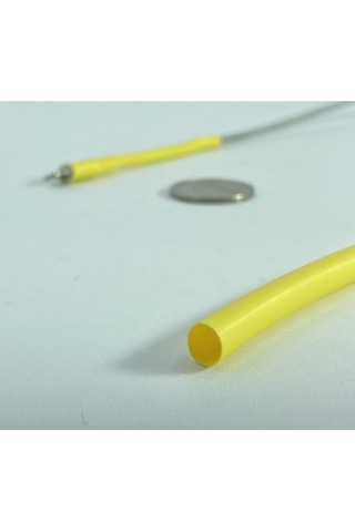 Iphone Uyumlu Sarı Şarj Kablosu Koruyucu Makaron 10 Adet 6 Cm