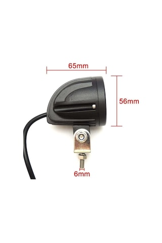 Motosiklet Led Sis Farı 2 Li Set 12v Motosiklet Led Farı