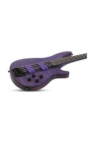Schecter C-4 GT Bas Gitar (Satin Trans Purple)