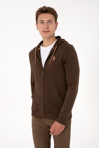 U.S. Polo Assn. U.s. Polo Assn. Erkek Kahverengi Hırka Örme 50313748-vr029