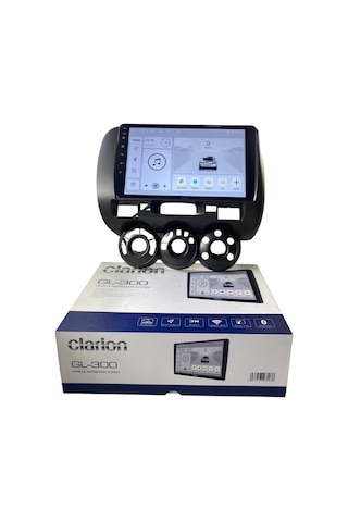 Honda Jazz Clarion 4-64 Tam Profesyonel Oem Multimedia 9"