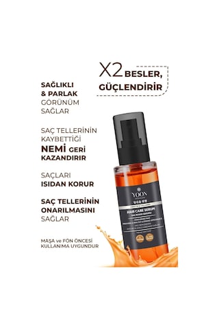 Yoon Vegan Saç Spreyi + Nemlendirici Saç Serumu 2'li